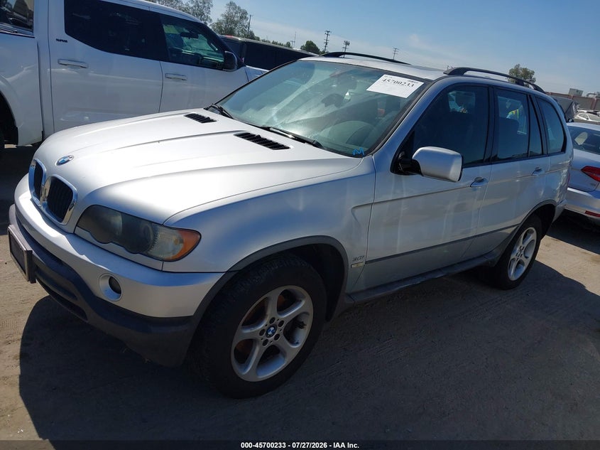 2002 BMW X5 VIN 5UXFA53582LP48930 IAAI salvage auction — NORMAL WEAR, Clear - Dealer Only (California), sold $550 on 2026-08-01 (photo 2)