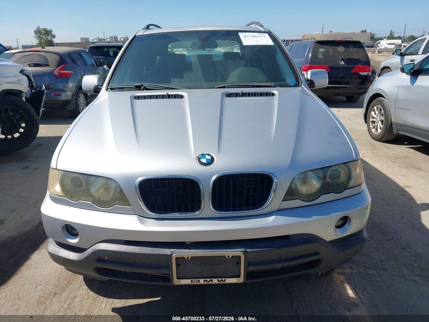 2002 BMW X5 VIN 5UXFA53582LP48930 IAAI salvage auction — NORMAL WEAR, Clear - Dealer Only (California), sold $550 on 2026-08-01 (photo 6)