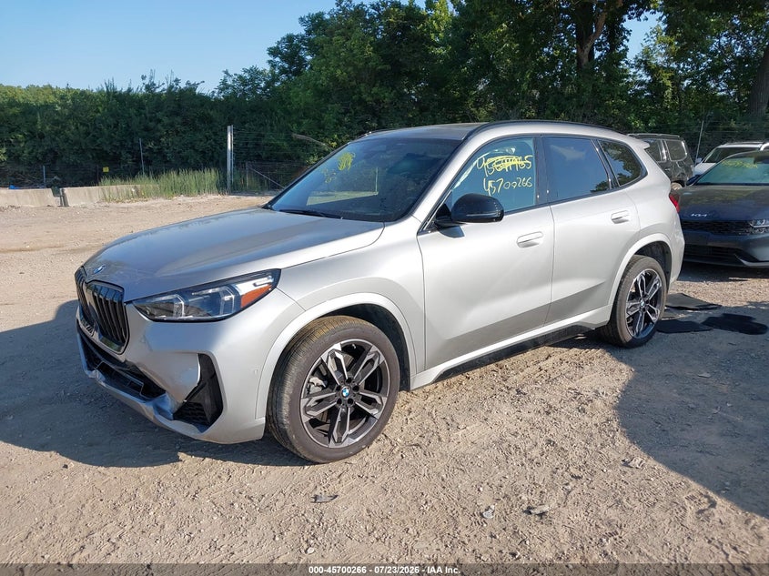 2023 BMW X1 VIN WBX73EF06P5W79072 IAAI salvage auction — FRONT END, Salvage (Indiana), sold $14,700 on 2026-08-21 (photo 2)