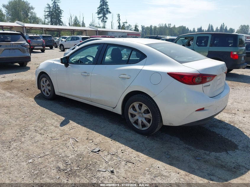2014 Mazda 3 VIN JM1BM1U7XE1146921 IAAI salvage auction — NORMAL WEAR, Clear (Florida), sold $125 on 2026-07-29 (photo 3)