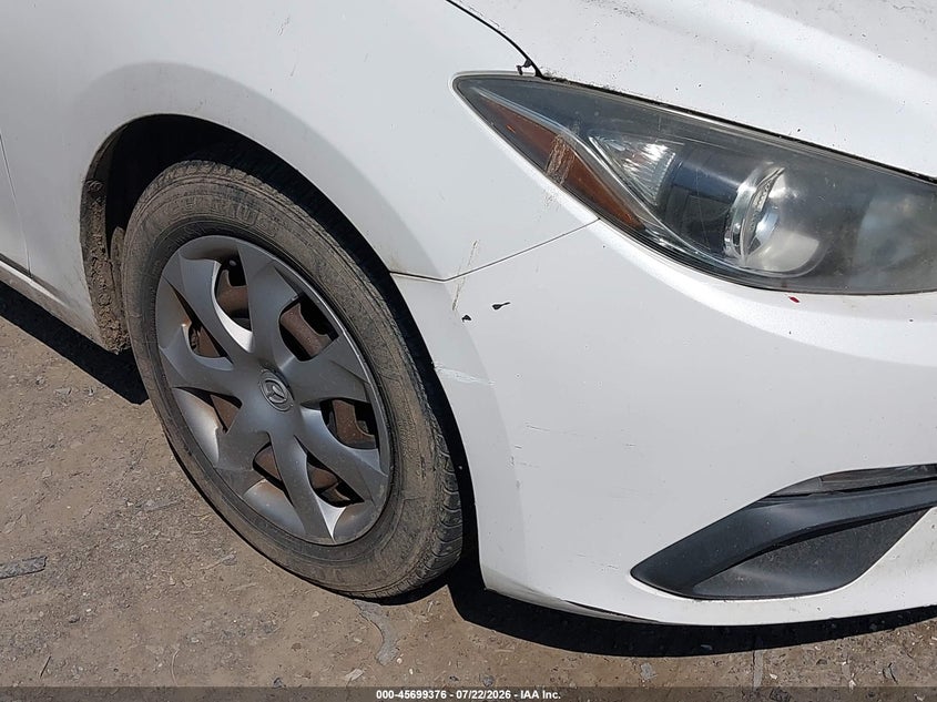 2014 Mazda 3 VIN JM1BM1U7XE1146921 IAAI salvage auction — NORMAL WEAR, Clear (Florida), sold $125 on 2026-07-29 (photo 6)