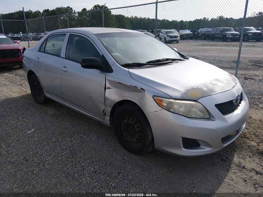 2009 Toyota Corolla VIN JTDBL40E99J021813 IAAI salvage auction — RIGHT SIDE, Clear (South Carolina), sold $1,000 on 2026-07-24 (photo 1)
