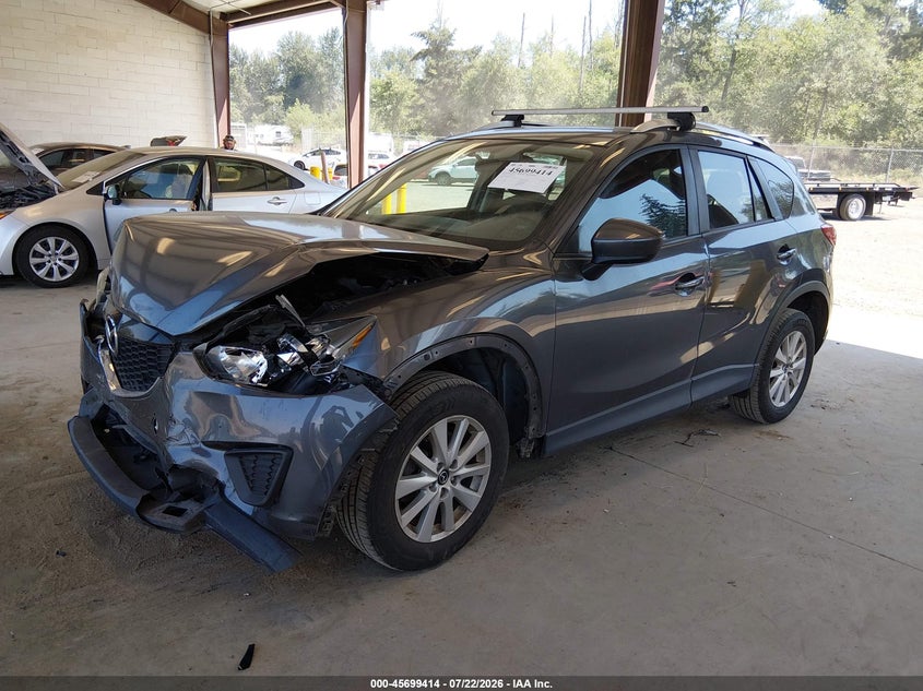 2014 Mazda Cx-5 VIN JM3KE4BE4E0301198 IAAI salvage auction — FRONT END, Bill Of Sale (Washington), sold $1,875 on 2026-08-27 (photo 2)