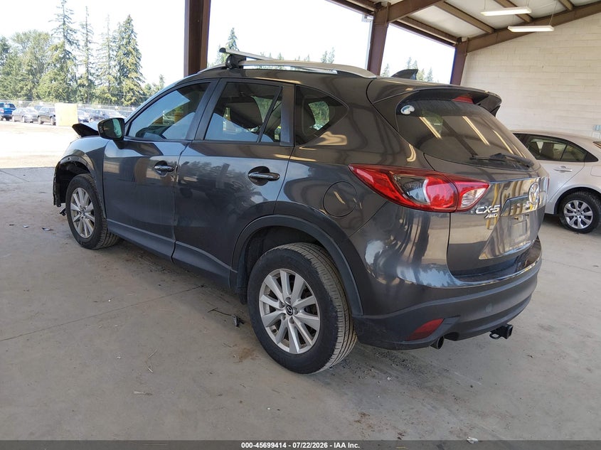 2014 Mazda Cx-5 VIN JM3KE4BE4E0301198 IAAI salvage auction — FRONT END, Bill Of Sale (Washington), sold $1,875 on 2026-08-27 (photo 3)