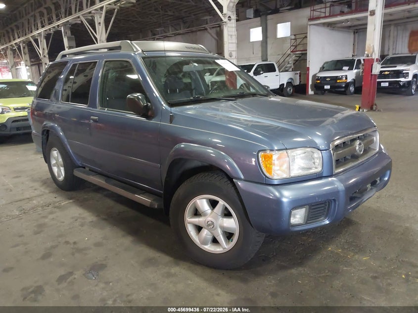 2002 Nissan Pathfinder VIN JN8DR09Y72W729987 IAAI salvage auction — NORMAL WEAR, Clear-Dealer Only (Washington), sold $225 on 2026-07-30 (photo 1)