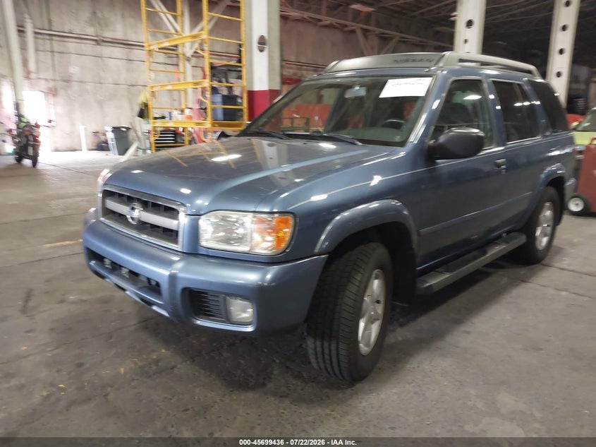 2002 Nissan Pathfinder VIN JN8DR09Y72W729987 IAAI salvage auction — NORMAL WEAR, Clear-Dealer Only (Washington), sold $225 on 2026-07-30 (photo 2)