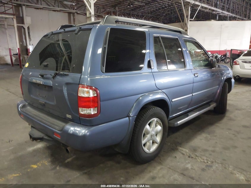 2002 Nissan Pathfinder VIN JN8DR09Y72W729987 IAAI salvage auction — NORMAL WEAR, Clear-Dealer Only (Washington), sold $225 on 2026-07-30 (photo 4)