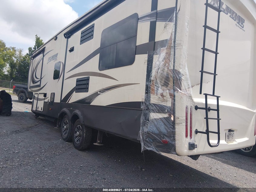 2015 Keystone rv Other VIN 4YDF30125FE780071 IAAI salvage auction — REAR END, Clear (Tennessee), sold $3,600 on 2026-09-01 (photo 3)