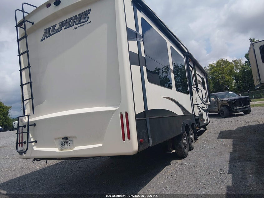 2015 Keystone rv Other VIN 4YDF30125FE780071 IAAI salvage auction — REAR END, Clear (Tennessee), sold $3,600 on 2026-09-01 (photo 4)