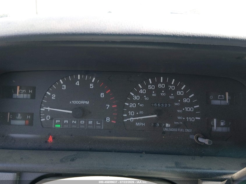 1998 Toyota T100 VIN JT4UN22D4W0054523 IAAI salvage auction — NORMAL WEAR, Clear (New Mexico), sold $675 on 2026-07-29 (photo 7)