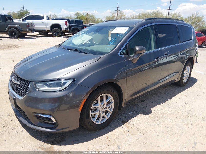 2022 Chrysler Pacifica VIN 2C4RC1BG0NR144658 IAAI salvage auction — SIDE, Salvage Title, sold $2,550 on 2026-09-06 (photo 2)