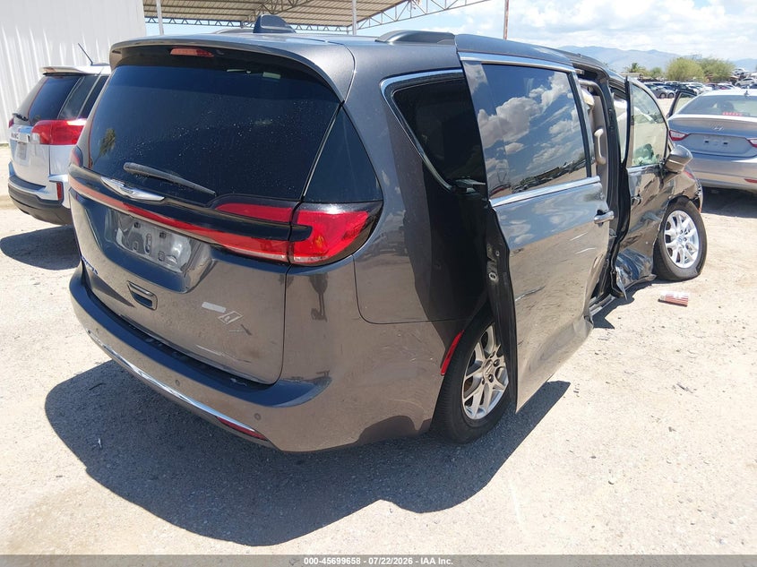 2022 Chrysler Pacifica VIN 2C4RC1BG0NR144658 IAAI salvage auction — SIDE, Salvage Title, sold $2,550 on 2026-09-06 (photo 4)