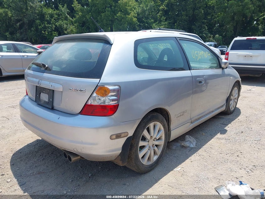 2005 Honda Civic VIN SHHEP33545U501037 IAAI salvage auction — NORMAL WEAR, Clear (Minnesota), sold $225 on 2026-07-29 (photo 4)
