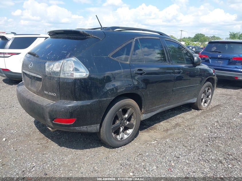 2004 Lexus Rx 330 VIN JTJGA31U340006070 IAAI salvage auction — NORMAL WEAR, Clear (New Jersey), sold $625 on 2026-07-29 (photo 4)