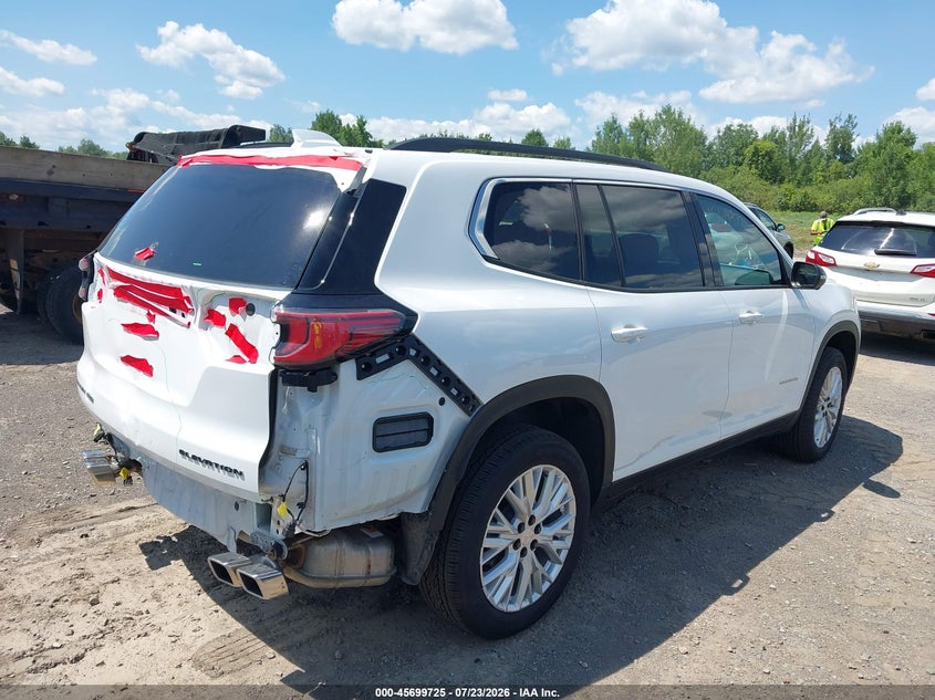2025 Gmc Acadia VIN 1GKENNRS7SJ175405 IAAI salvage auction — REAR END, Wait Title, sold $18,700 on 2026-08-20 (photo 4)