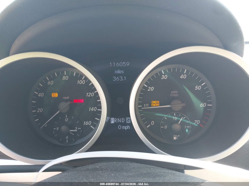 2006 Mercedes-benz Slk-class VIN WDBWK56F46F084535 IAAI salvage auction — UNDERCARRIAGE, Salvage - Greater Than 75% (Maryland), sold $1,475 on 2026-08-04 (photo 7)