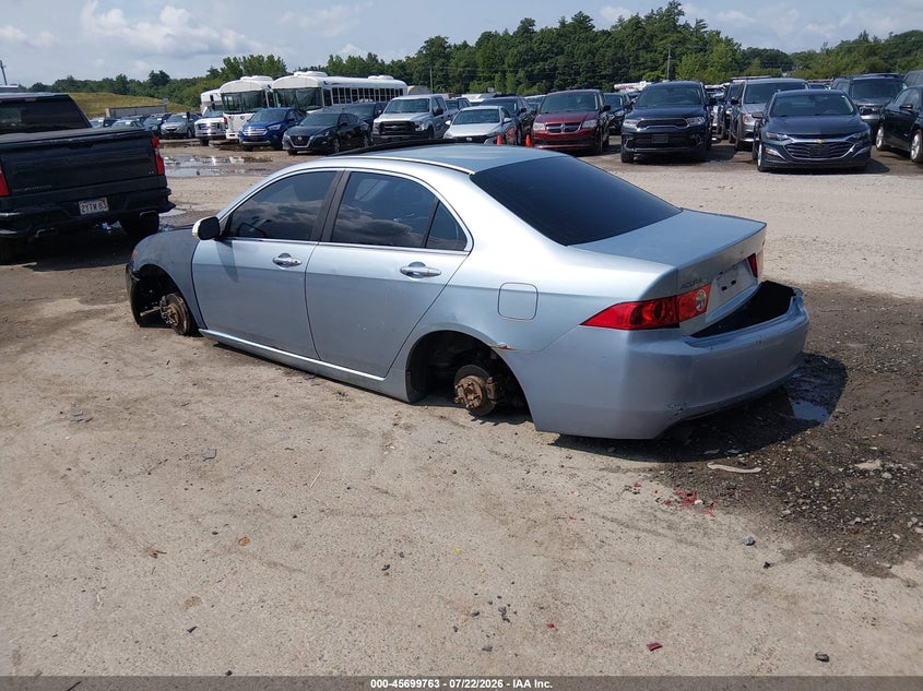 2004 Acura Tsx VIN JH4CL96904C043934 IAAI salvage auction — NORMAL WEAR, Clear (Massachusetts), sold $25 on 2026-07-29 (photo 3)