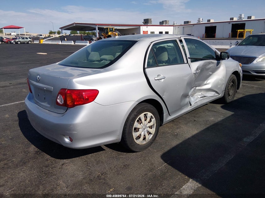 2009 Toyota Corolla VIN JTDBL40E499022661 IAAI salvage auction — NORMAL WEAR, Clear (Nevada), sold $775 on 2026-07-31 (photo 4)
