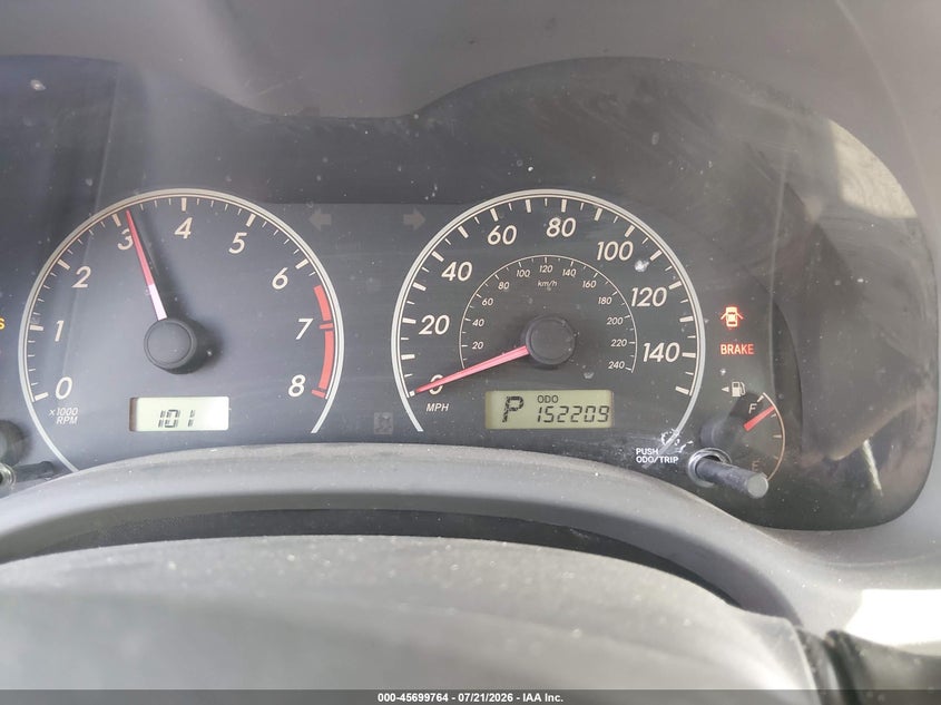 2009 Toyota Corolla VIN JTDBL40E499022661 IAAI salvage auction — NORMAL WEAR, Clear (Nevada), sold $775 on 2026-07-31 (photo 7)