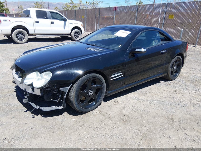 2004 Mercedes-benz Sl-class VIN WDBSK75FX4F084757 IAAI salvage auction — FRONT END, Salvage (Nevada), sold $2,500 on 2026-09-06 (photo 2)