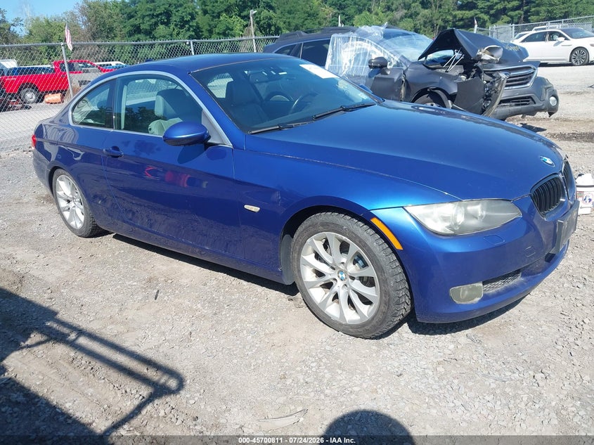 2008 BMW 3 series VIN WBAWC73578E062167 IAAI salvage auction — NORMAL WEAR, Clear (New York), sold $1,350 on 2026-08-04 (photo 1)