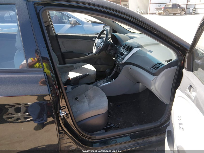 2014 Hyundai Accent VIN KMHCT5AE6EU194752 IAAI salvage auction — NORMAL WEAR, Original (Texas), sold $275 on 2026-07-28 (photo 5)