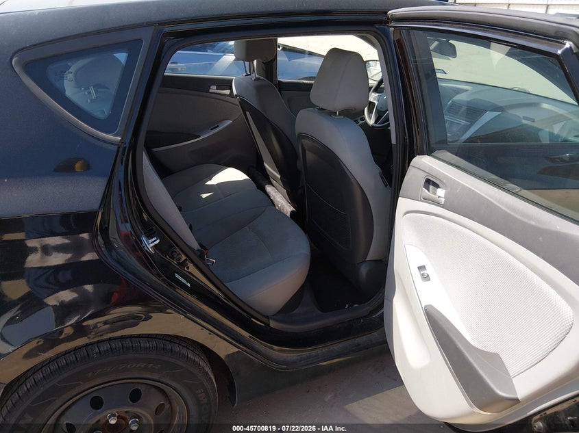 2014 Hyundai Accent VIN KMHCT5AE6EU194752 IAAI salvage auction — NORMAL WEAR, Original (Texas), sold $275 on 2026-07-28 (photo 8)