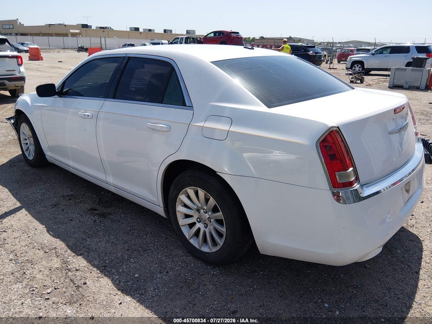 2013 Chrysler 300 VIN 2C3CCAAG4DH626436 IAAI salvage auction — FRONT END, Salvage (Kansas), sold $1,950 on 2026-09-04 (photo 3)