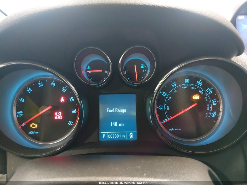 2016 Buick Encore VIN KL4CJ2SM6GB750677 IAAI salvage auction — NORMAL WEAR, Clear (Virginia), sold $375 on 2026-07-28 (photo 7)