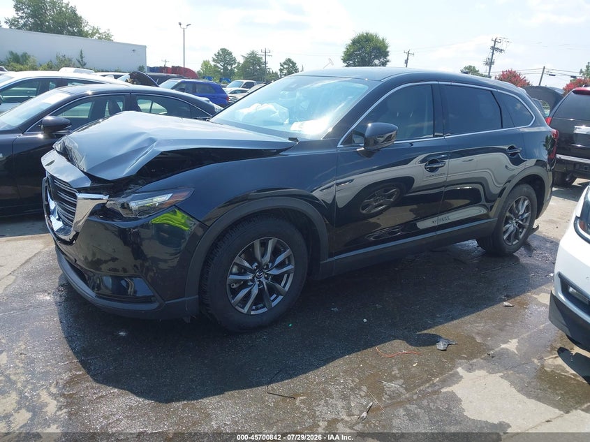 2021 Mazda Cx-9 VIN JM3TCACY9M0524448 IAAI salvage auction — FRONT END, Salvage (South Carolina), sold $4,625 on 2026-09-02 (photo 2)