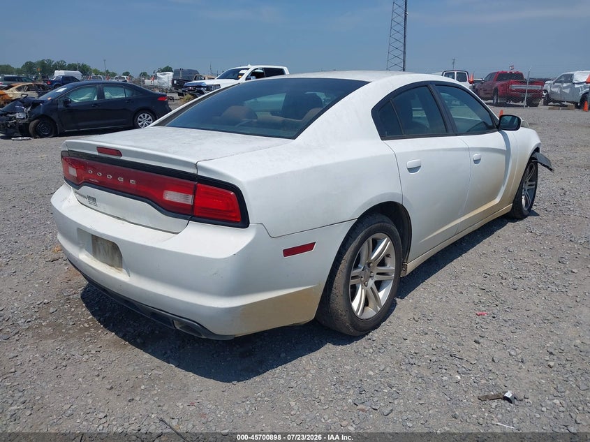 2013 Dodge Charger VIN 2C3CDXBG0DH638243 IAAI salvage auction — FRONT END, Wait Title, sold $1,200 on 2026-09-14 (photo 4)