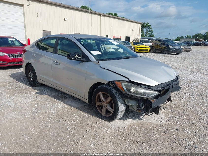 2017 Hyundai Elantra VIN KMHD74LF9HU100361 IAAI salvage auction — NORMAL WEAR, Clear (Alabama), sold $400 on 2026-07-29 (photo 1)