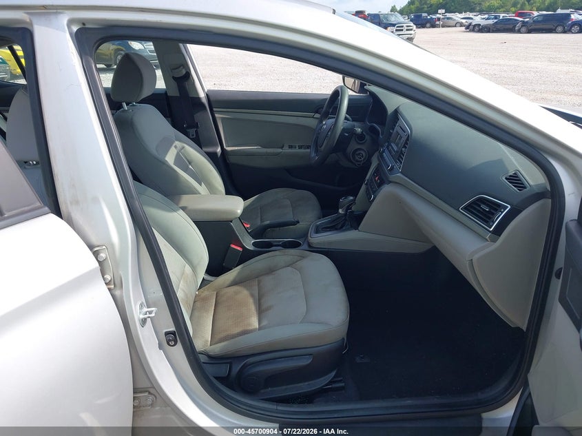 2017 Hyundai Elantra VIN KMHD74LF9HU100361 IAAI salvage auction — NORMAL WEAR, Clear (Alabama), sold $400 on 2026-07-29 (photo 5)