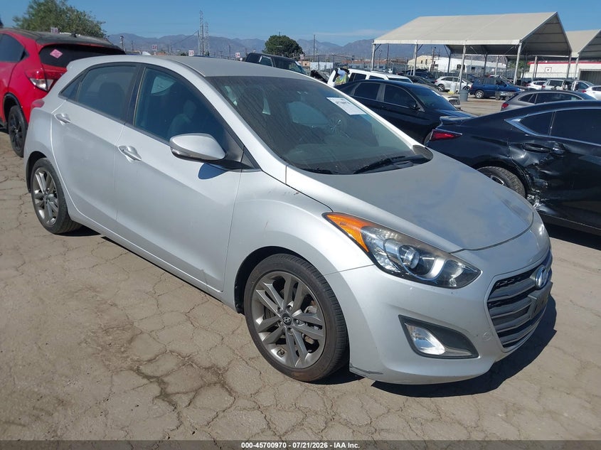 2016 Hyundai Elantra VIN KMHD35LH4GU307418 IAAI salvage auction — NORMAL WEAR, Clear (Illinois), sold $25 on 2026-07-29 (photo 1)