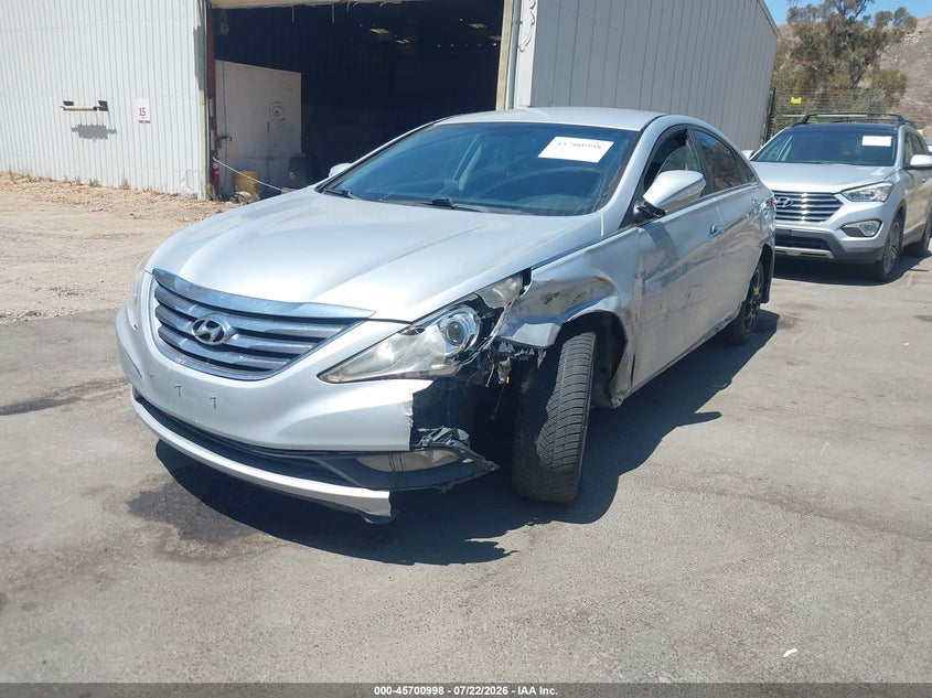 2014 Hyundai Sonata VIN 5NPEC4ACXEH887677 IAAI salvage auction — NORMAL WEAR, Clear - Dealer Only (California), sold $125 on 2026-07-28 (photo 2)