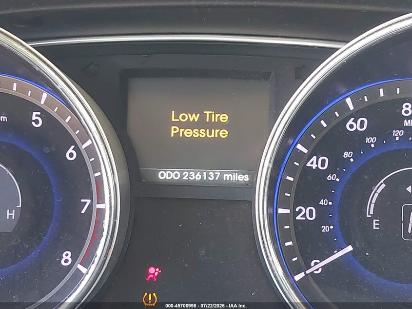 2014 Hyundai Sonata VIN 5NPEC4ACXEH887677 IAAI salvage auction — NORMAL WEAR, Clear - Dealer Only (California), sold $125 on 2026-07-28 (photo 7)