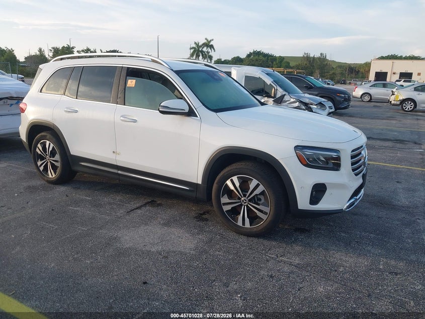 2025 Mercedes-benz Glb VIN W1N4M4HB2SW399361 IAAI salvage auction — BIOHAZARD/CHEMICAL, Clear (Florida), sold $20,700 on 2026-08-02 (photo 1)