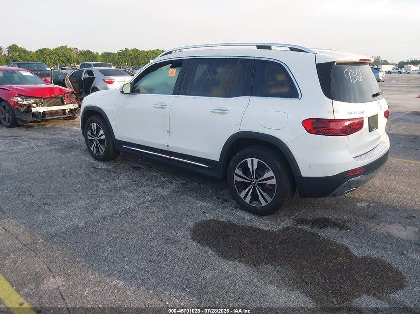 2025 Mercedes-benz Glb VIN W1N4M4HB2SW399361 IAAI salvage auction — BIOHAZARD/CHEMICAL, Clear (Florida), sold $20,700 on 2026-08-02 (photo 3)