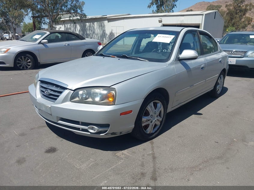 2006 Hyundai Elantra VIN KMHDN46D26U332491 IAAI salvage auction — NORMAL WEAR, Clear - Dealer Only (California), sold $325 on 2026-07-28 (photo 2)