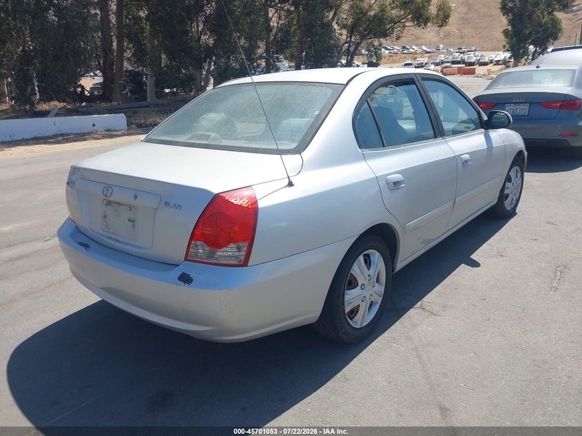 2006 Hyundai Elantra VIN KMHDN46D26U332491 IAAI salvage auction — NORMAL WEAR, Clear - Dealer Only (California), sold $325 on 2026-07-28 (photo 4)