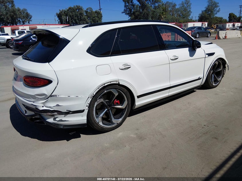 2023 Bentley Bentayga VIN SJAAT2ZV2PC022081 IAAI salvage auction — FRONT END, Wait Title, sold $69,000 on 2026-09-02 (photo 4)