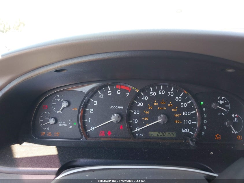 2006 Toyota Sequoia VIN 5TDZT34AX6S275268 IAAI salvage auction — NORMAL WEAR, Clear - Dealer Only (California), sold $25 on 2026-07-30 (photo 7)