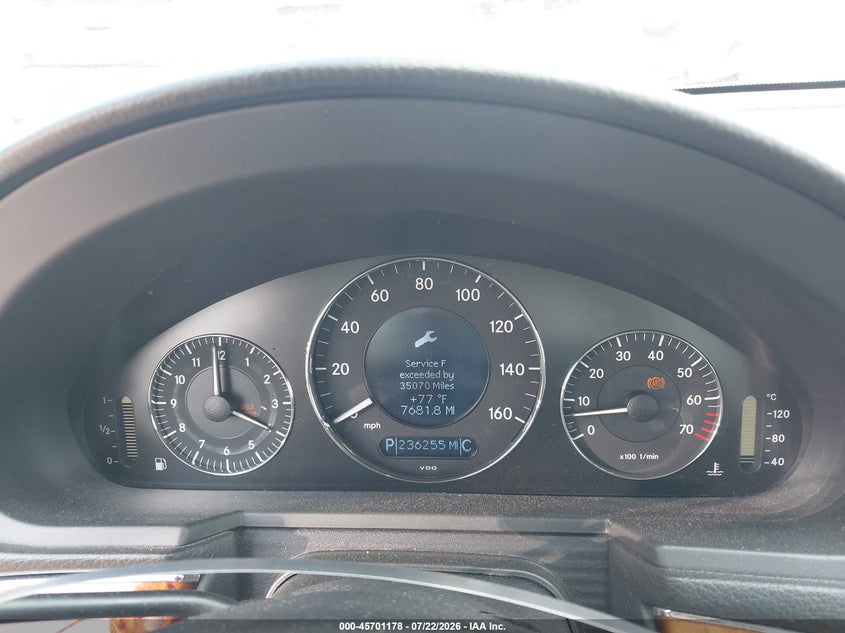 2006 Mercedes-benz E-class VIN WDBUF87J56X185920 IAAI salvage auction — RIGHT FRONT, Salvage (Ohio), sold $375 on 2026-08-11 (photo 7)