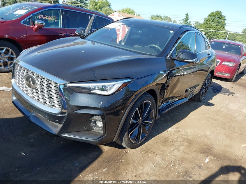 2022 Infiniti Qx55 VIN 3PCAJ5K3XNF106891 IAAI salvage auction — SIDE, Salvage (Michigan), sold $8,100 on 2026-08-22 (photo 2)