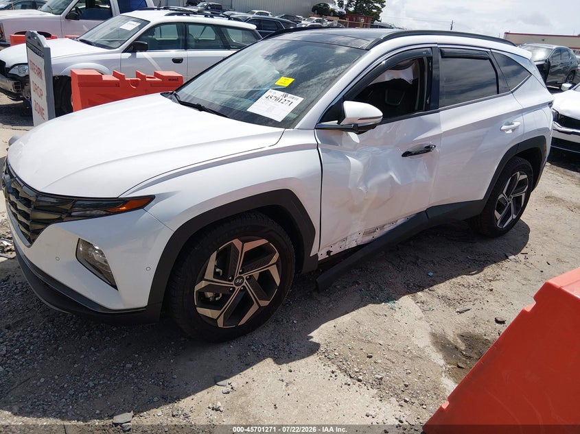 2022 Hyundai Tucson VIN 5NMJE3AE1NH096097 IAAI salvage auction — LEFT SIDE, Salvage (Georgia), sold $9,600 on 2026-09-09 (photo 2)
