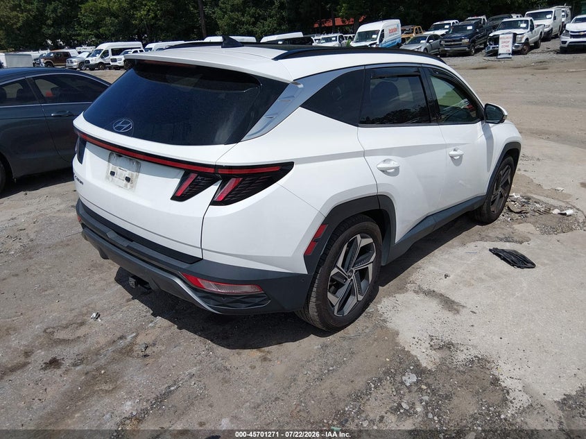 2022 Hyundai Tucson VIN 5NMJE3AE1NH096097 IAAI salvage auction — LEFT SIDE, Salvage (Georgia), sold $9,600 on 2026-09-09 (photo 4)