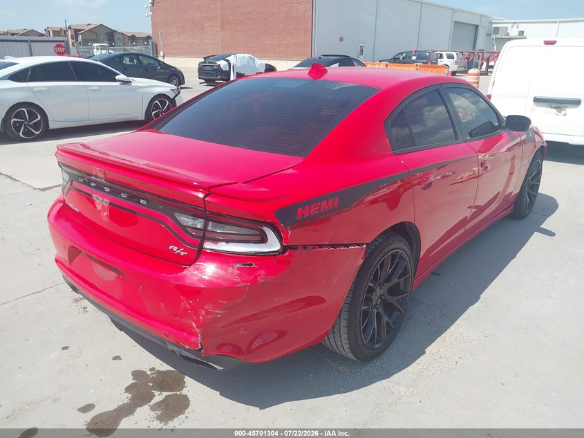 2018 Dodge Charger VIN 2C3CDXCT9JH209903 IAAI salvage auction — FRONT & REAR, Wait Title, sold $6,900 on 2026-10-07 (photo 4)
