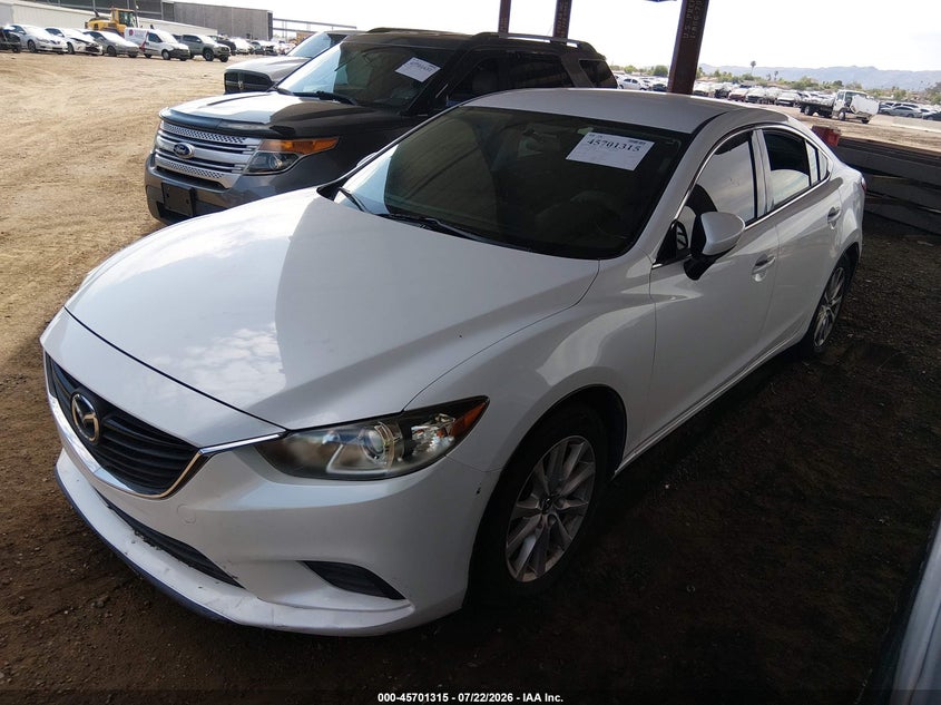 2014 Mazda 6 VIN JM1GJ1U59E1107279 IAAI salvage auction — NORMAL WEAR, Clear-Dealer Only (Arizona), sold $875 on 2026-07-28 (photo 2)