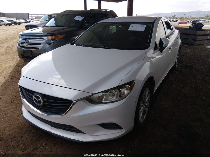 2014 Mazda 6 VIN JM1GJ1U59E1107279 IAAI salvage auction — NORMAL WEAR, Clear-Dealer Only (Arizona), sold $875 on 2026-07-28 (photo 6)