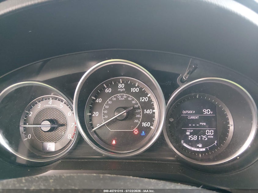 2014 Mazda 6 VIN JM1GJ1U59E1107279 IAAI salvage auction — NORMAL WEAR, Clear-Dealer Only (Arizona), sold $875 on 2026-07-28 (photo 7)